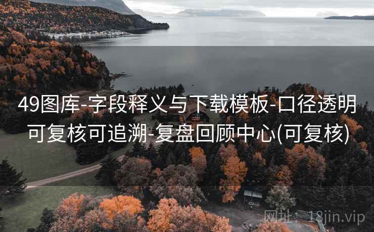 49图库-字段释义与下载模板-口径透明可复核可追溯-复盘回顾中心(可复核)